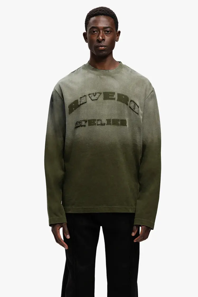 Rivero Rivero Longsleeve Statement FW25 Forest Green