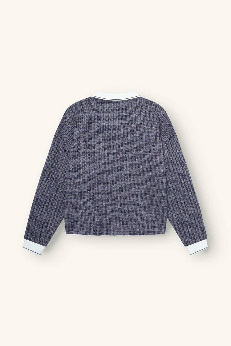 Don't Waste Culture Don't Waste Culture Sweater Alethea FW25 Navy Blue