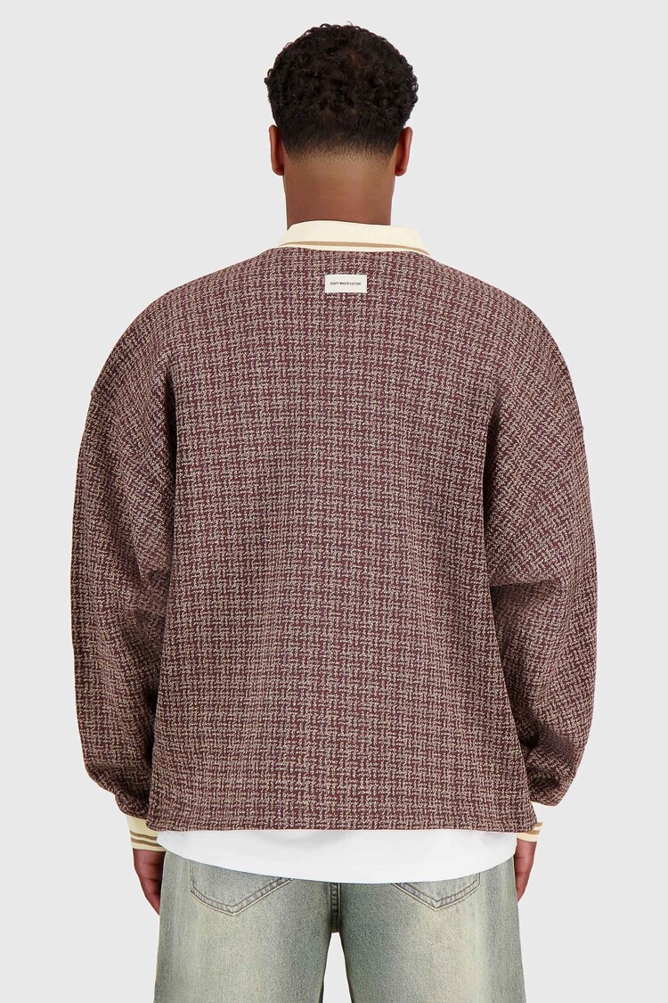 Don't Waste Culture Don't Waste Culture Sweater Alethea FW25 Brown