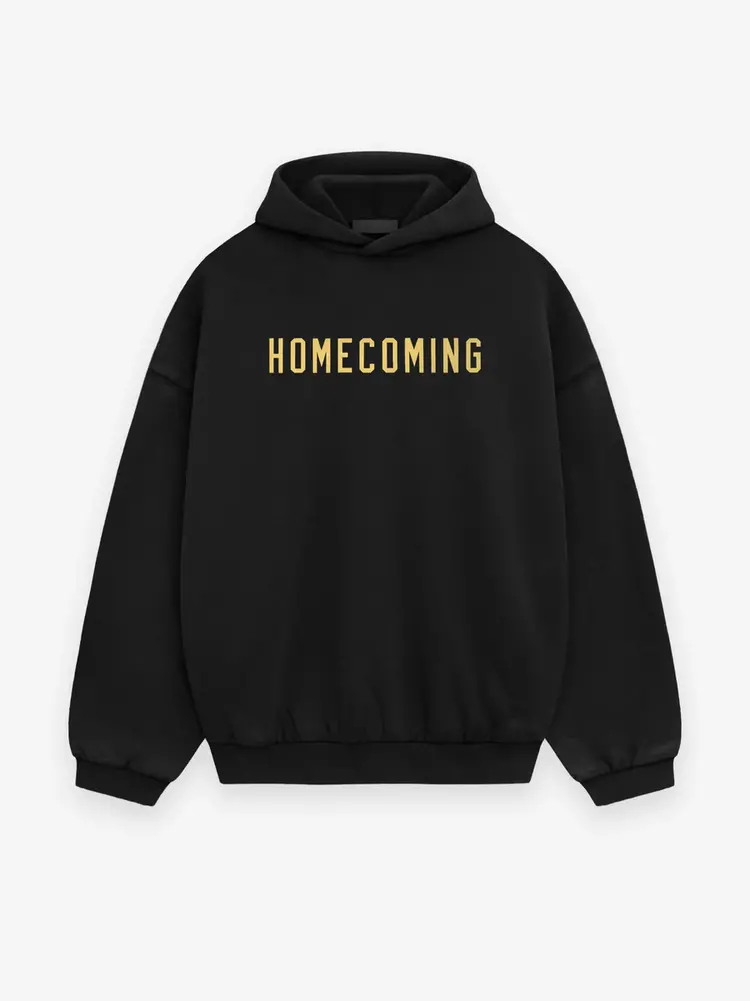 Essentials Fear Of God Essentials Fear Of God Hoodie Homecoming FW25 Black