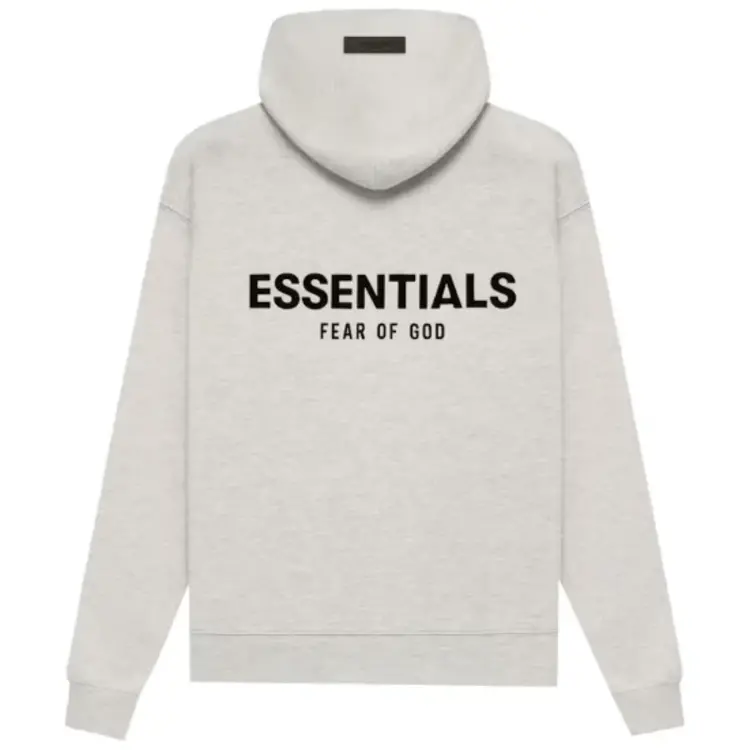 Essentials Fear Of God Essentials Fear Of God Hoodie FW25 Light Oatmeal