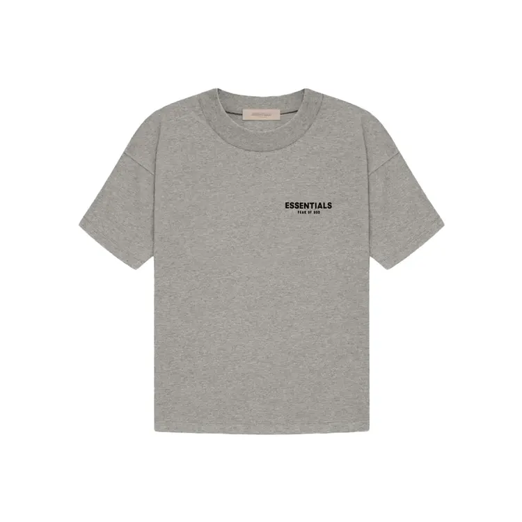 Essentials Fear Of God Essentials Fear Of God T-Shirt Dark Oatmeal