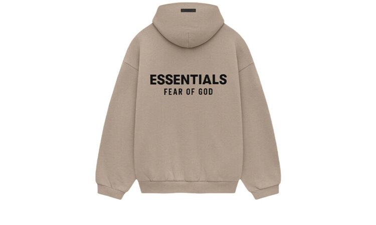 Essentials Fear Of God Essentials Fear Of God Hoodie Fleece FW25 Desert Sand