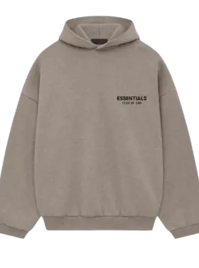 Essentials Fear Of God Essentials Fear Of God Hoodie Fleece FW25 Dark Heather