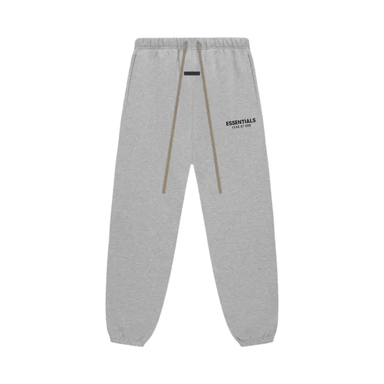Essentials Fear Of God Essentials Fear Of God Trackpants Fleece FW25 Light Heather