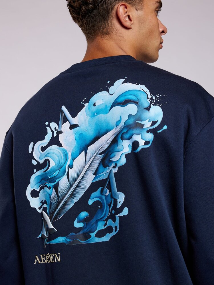 Aeden Aeden Sweater Maëlo FW25 Sky Captain