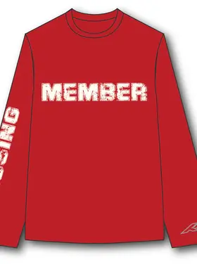 Custom By Ricks Custom By Ricks Longsleeve The Missing 3.0 FW25 Racing Red