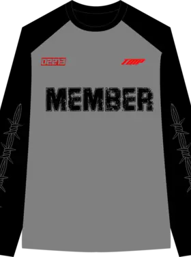 Custom By Ricks Custom By Ricks Longsleeve Forever FW25 Everlasting Grey