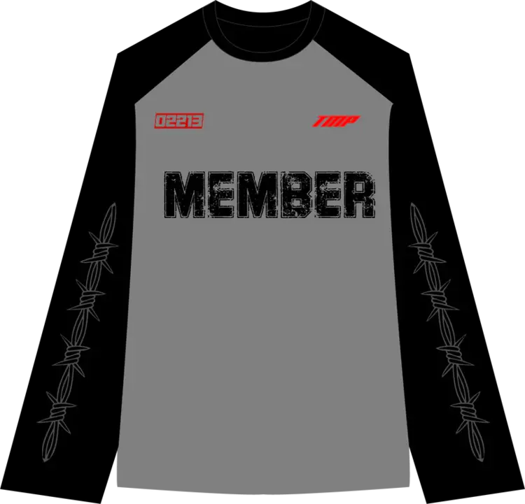 Custom By Ricks Custom By Ricks Longsleeve Forever FW25 Everlasting Grey