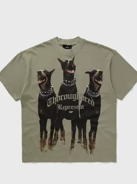 Represent Represent T-Shirt Thoroughbred FW25 Khaki