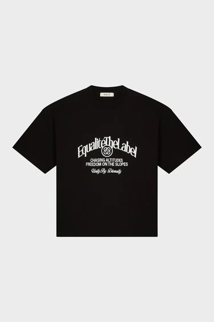 Equalite Equalite T-Shirt Boxy Jules FW25 Black