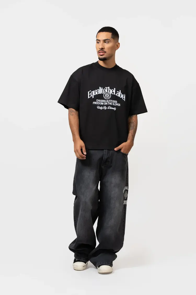 Equalite Equalite T-Shirt Boxy Jules FW25 Black