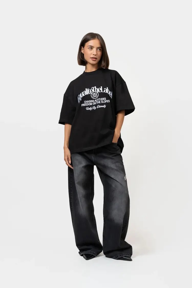 Equalite Equalite T-Shirt Boxy Jules FW25 Black