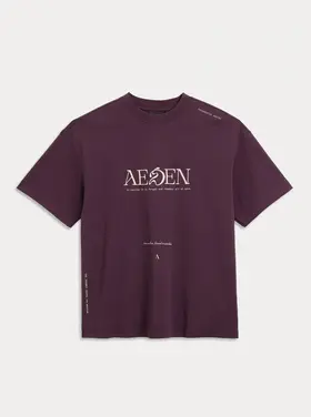 Aeden Aeden T-Shirt Florent FW25 Plum Perfect