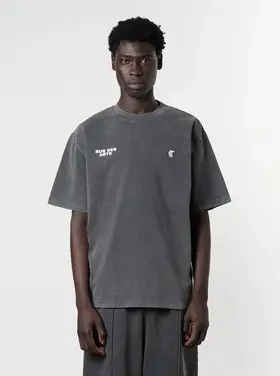 Quotrell Quotrell T-Shirt Suva FW25 Acid Grey/White