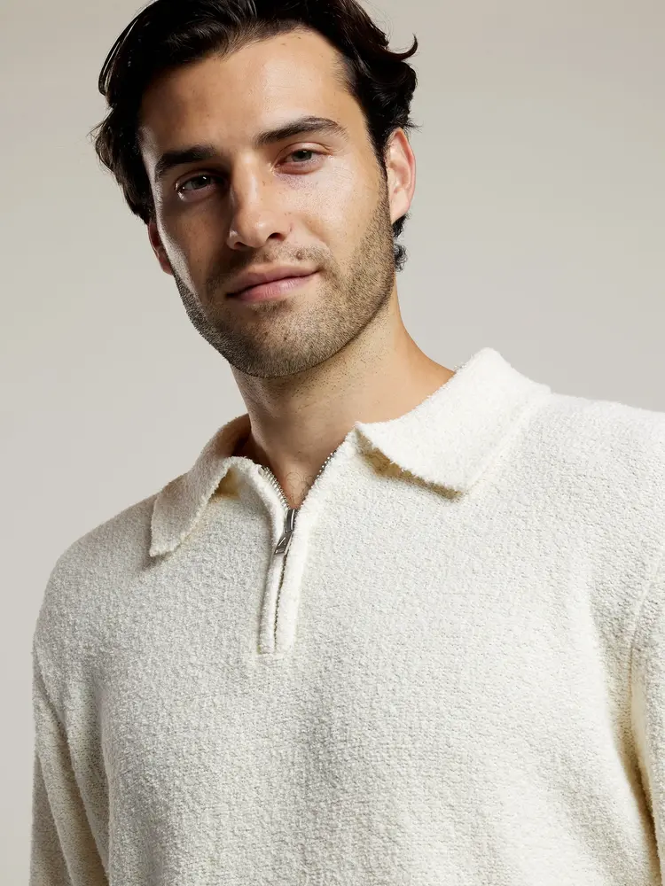 Aeden Aeden Sweater Polo Raider FW25 Off White