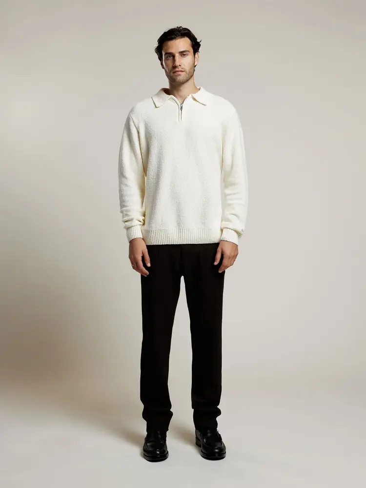 Aeden Aeden Sweater Polo Raider FW25 Off White