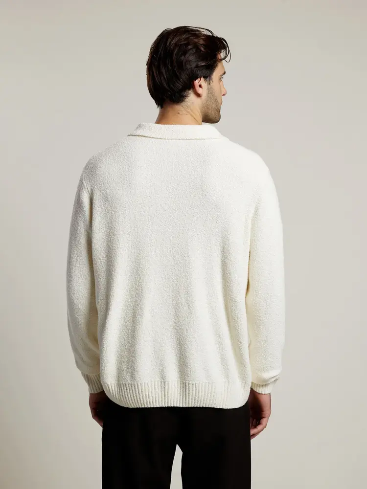 Aeden Aeden Sweater Polo Raider FW25 Off White