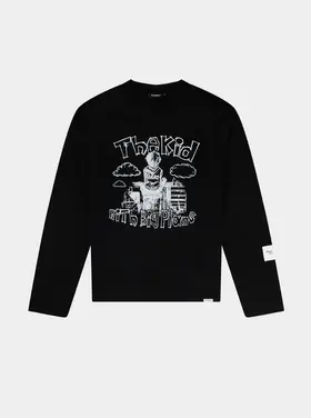 Rivero Rivero Longsleeve Big Plans Graffiti FW25 Black