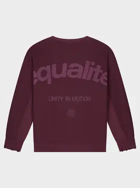 Equalite Equalite Sweater Knit Noor FW25 Aubergine
