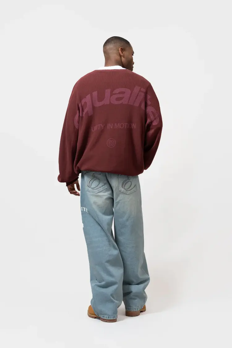 Equalite Equalite Sweater Knit Noor FW25 Aubergine