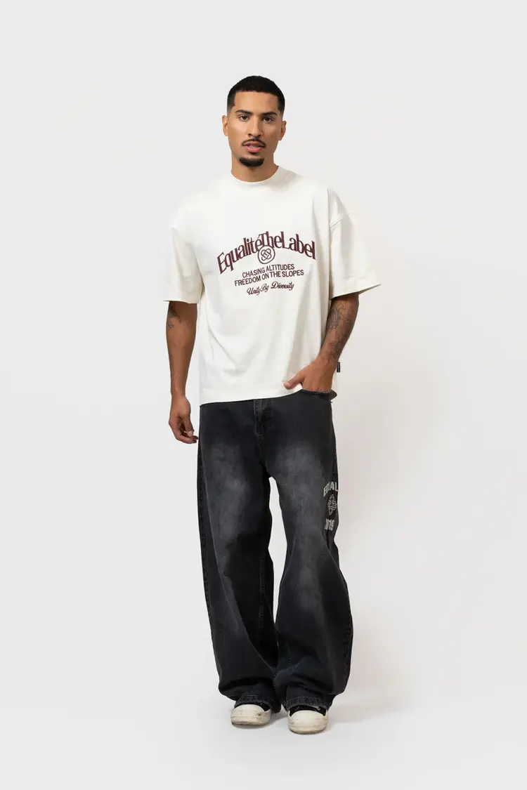 Equalite Equalite T-Shirt Boxy Jules FW25 Off White