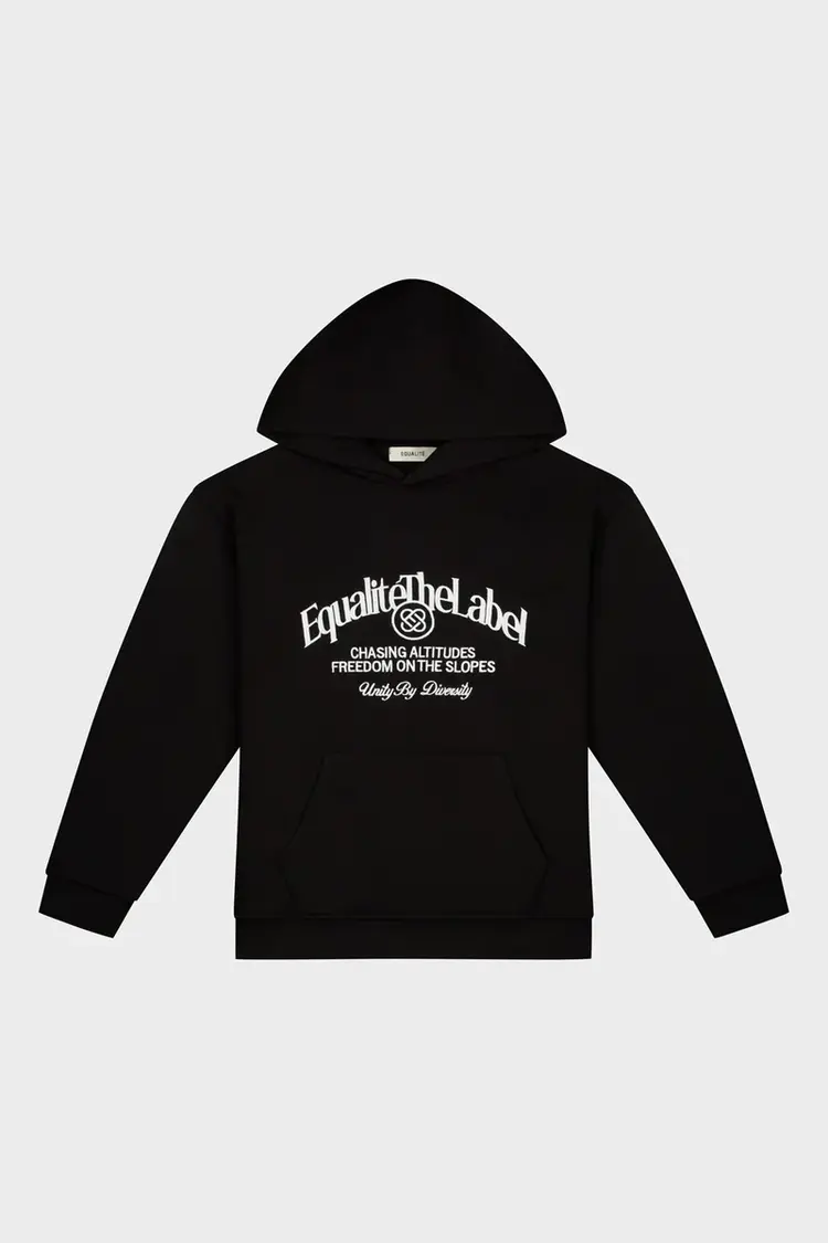 Equalite Equalite Hoodie Oversized Jules FW25 Black