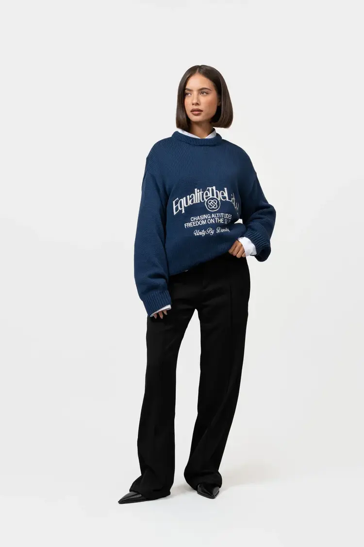 Equalite Equalite Sweater Knit Jules FW25 Navy