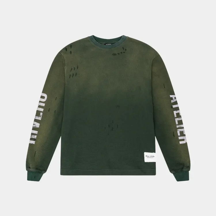 Rivero Rivero Longsleeve Waffle INTL. FW25 Green