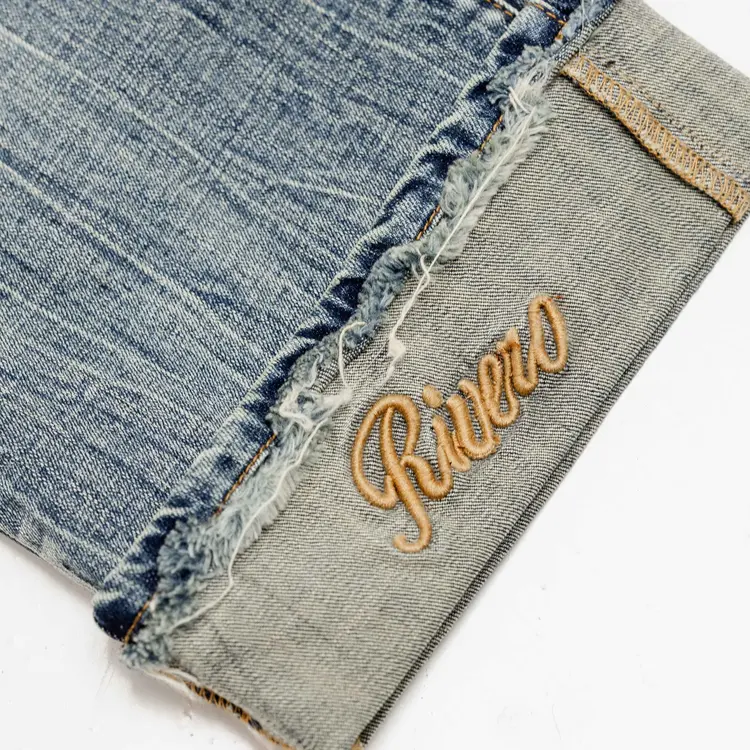 Rivero Rivero Jeans Relaxed Faded Folded FW25 Blue