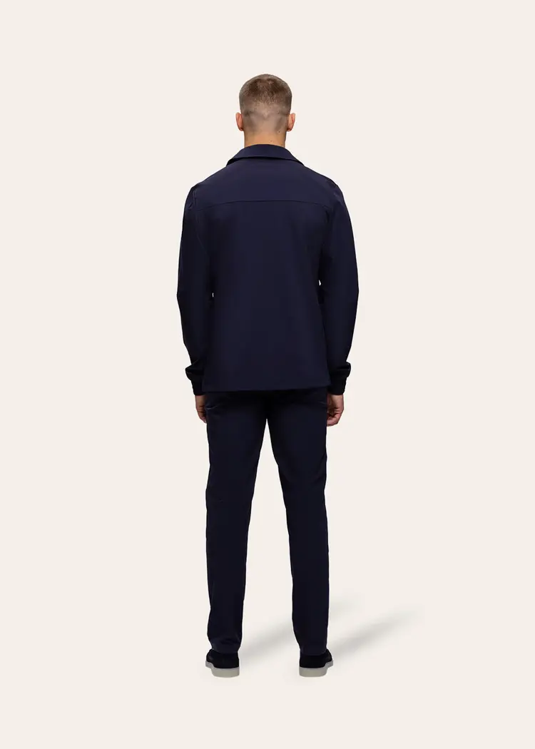 Triad'oro Triad'oro Tracksuit Jacket Collar FW25 Navy
