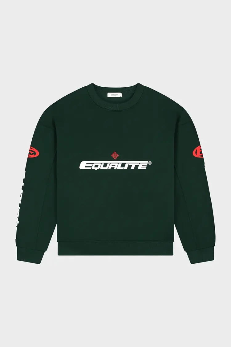 Equalite Equalite Sweater Oversized Arena FW25 Green