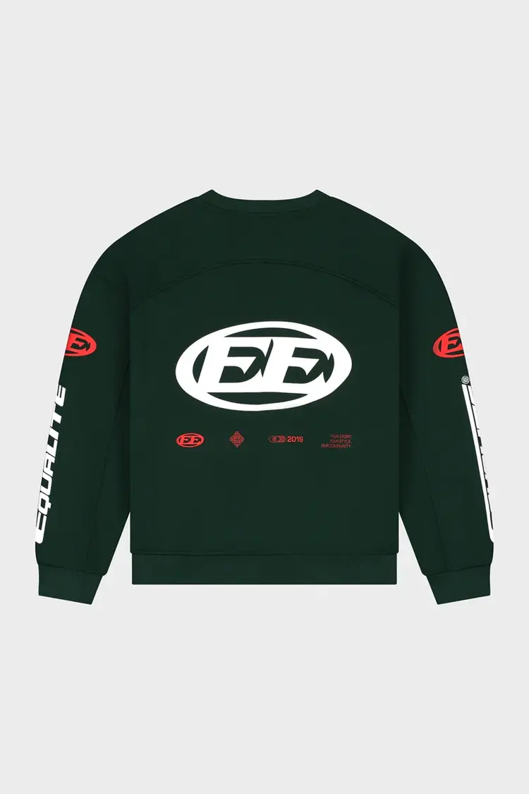 Equalite Equalite Sweater Oversized Arena FW25 Green