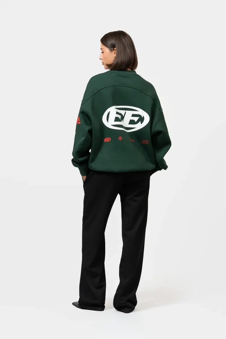 Equalite Equalite Sweater Oversized Arena FW25 Green