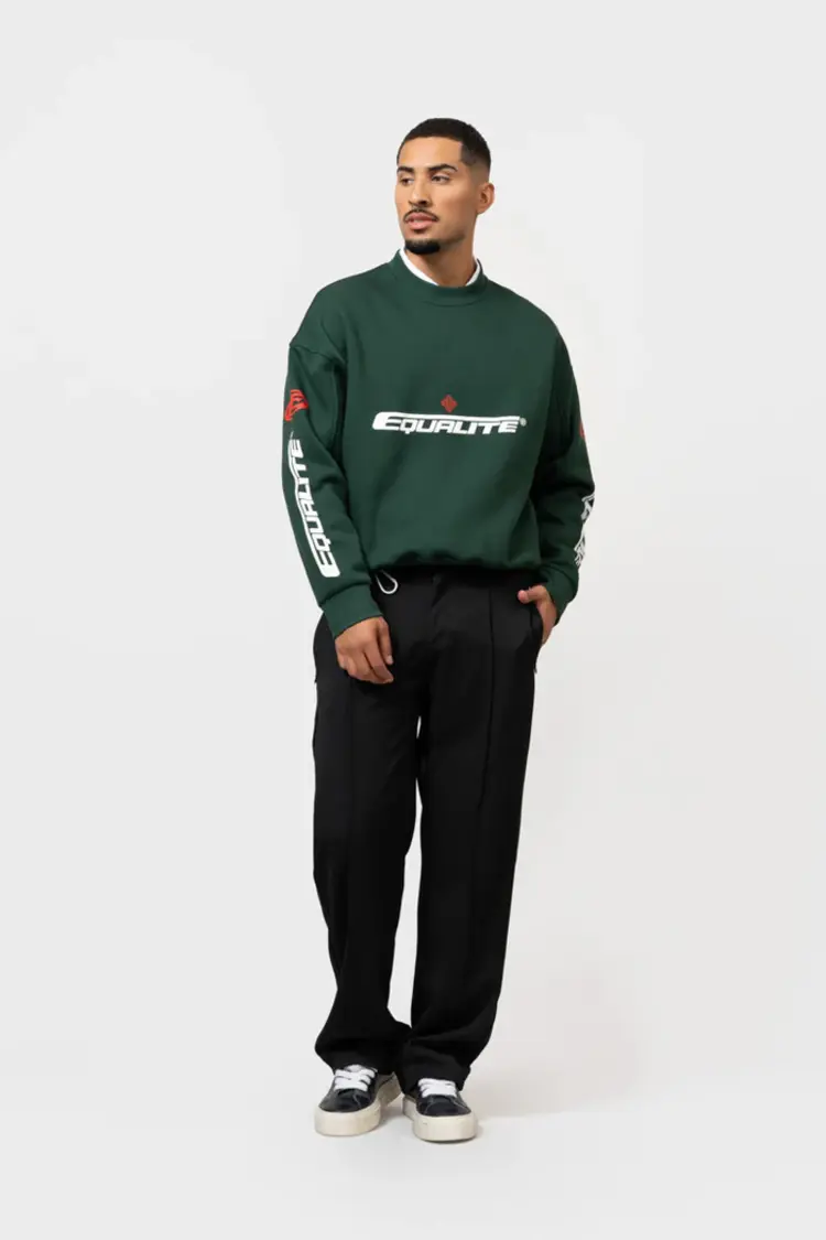Equalite Equalite Sweater Oversized Arena FW25 Green