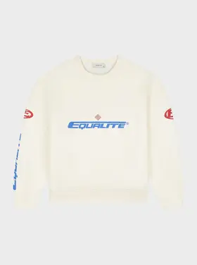 Equalite Equalite Sweater Oversized Arena FW25 Off White