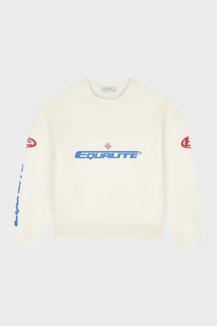 Equalite Equalite Sweater Oversized Arena FW25 Off White