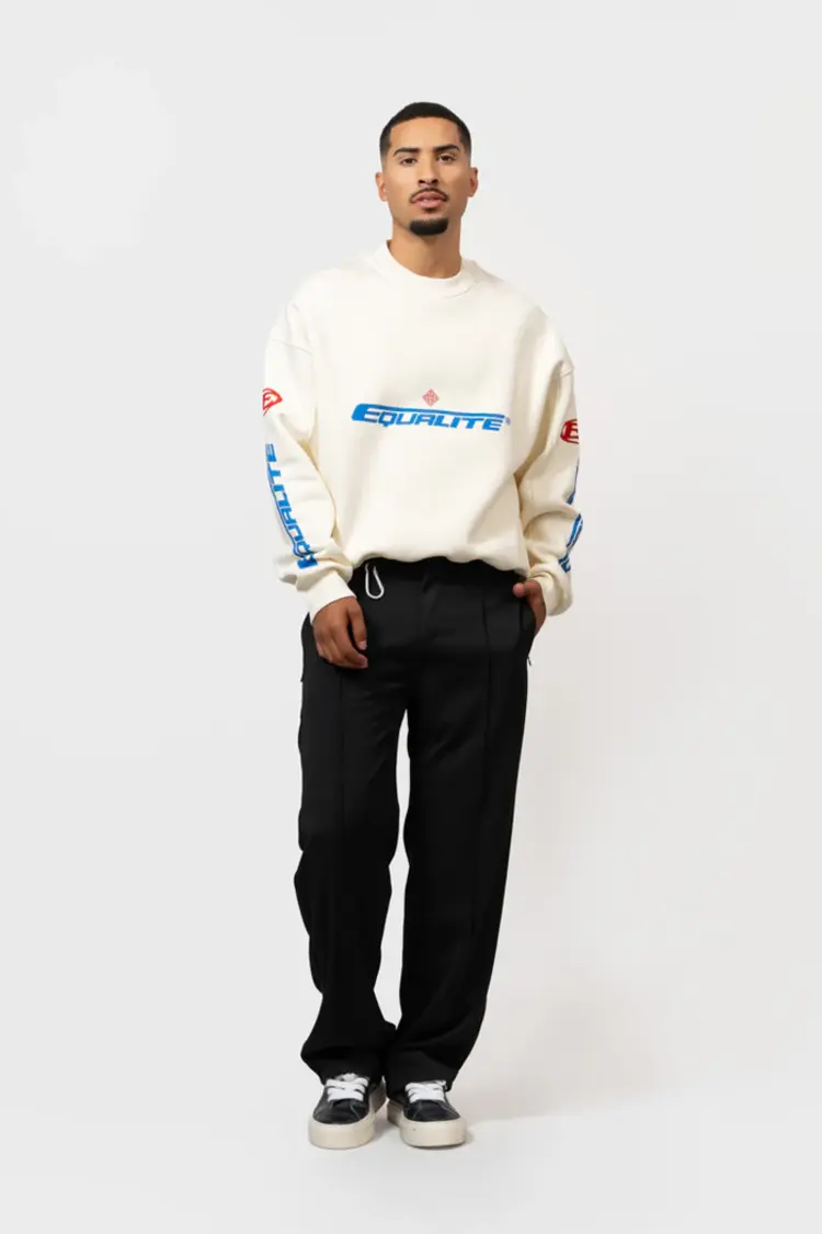 Equalite Equalite Sweater Oversized Arena FW25 Off White