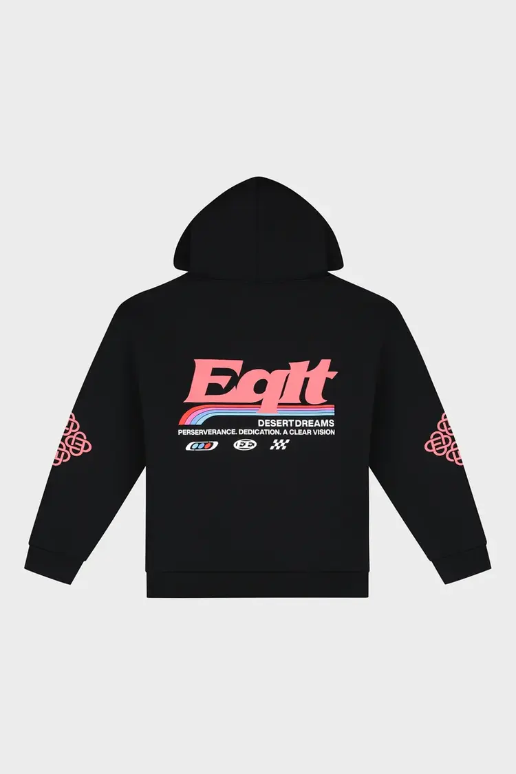 Equalite Equalite Full Zip Hoodie Desert FW25 Black