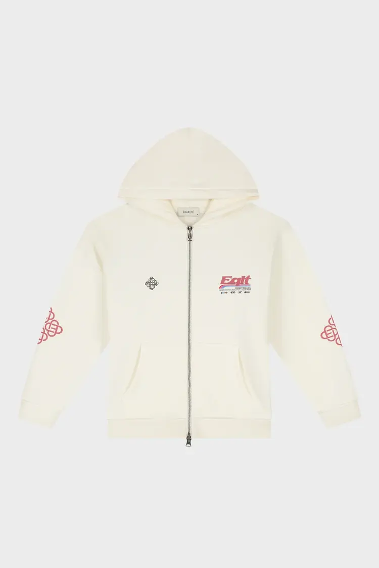 Equalite Equalite Full Zip Hoodie Desert FW25 Off White
