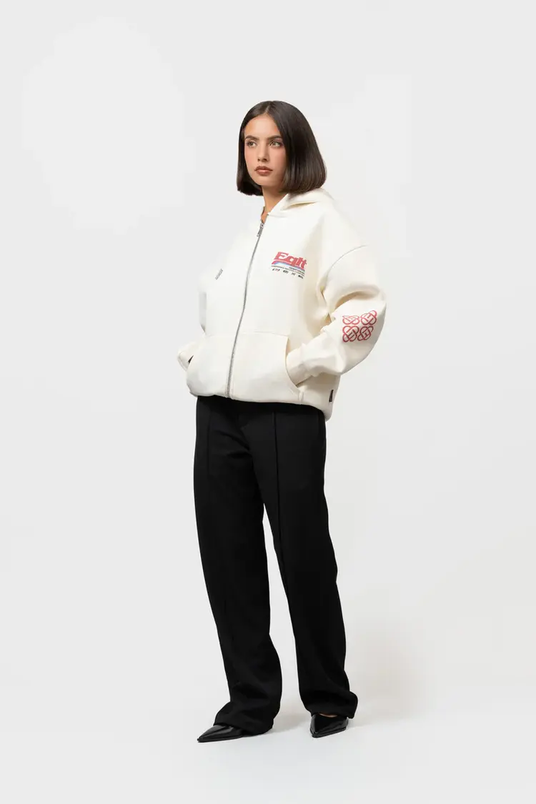 Equalite Equalite Full Zip Hoodie Desert FW25 Off White