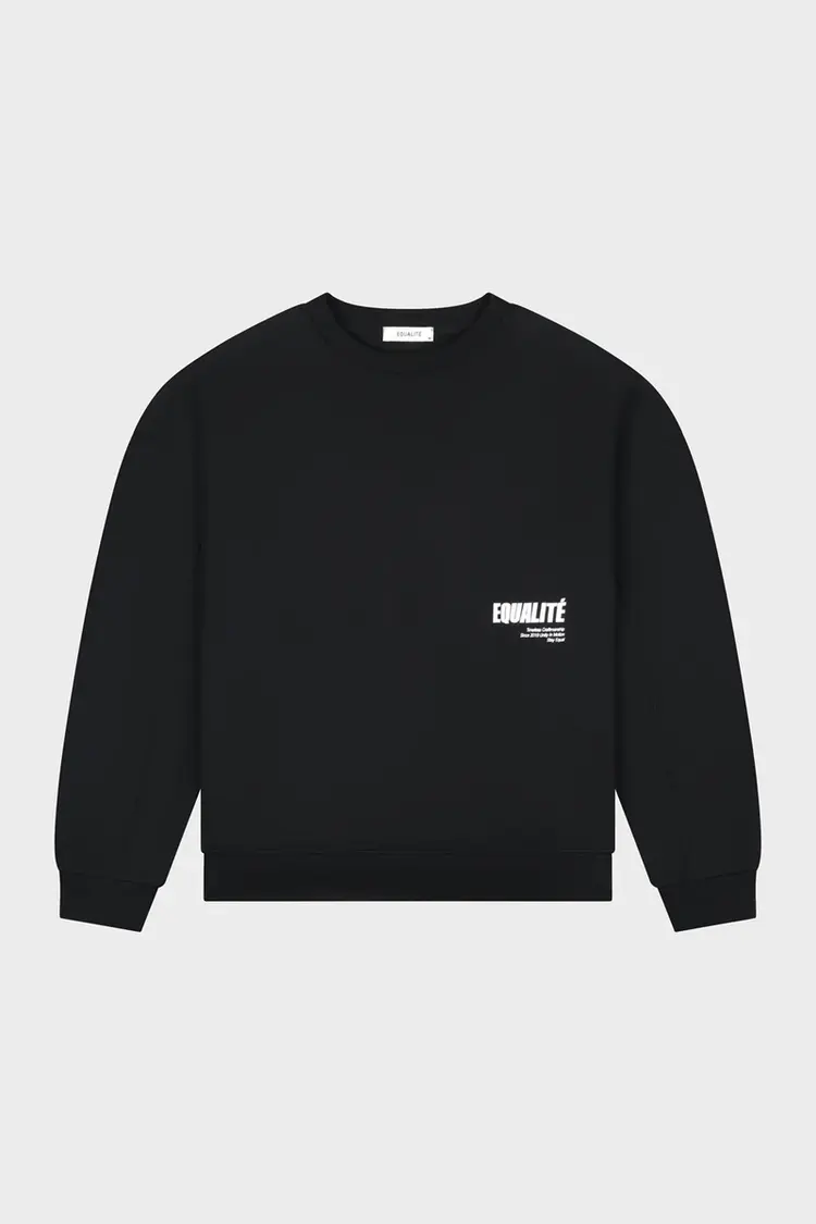 Equalite Equalite Sweater Oversized Elia FW25 Black