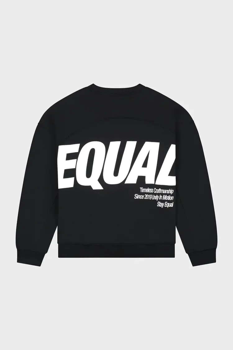 Equalite Equalite Sweater Oversized Elia FW25 Black