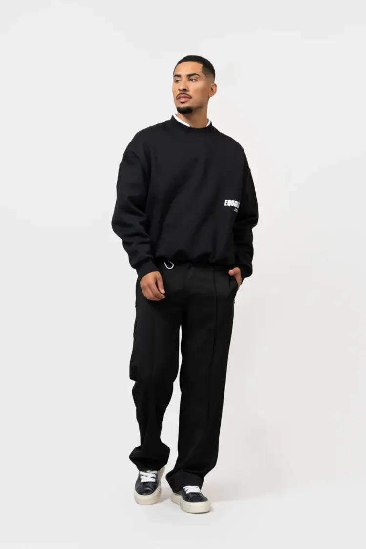 Equalite Equalite Sweater Oversized Elia FW25 Black