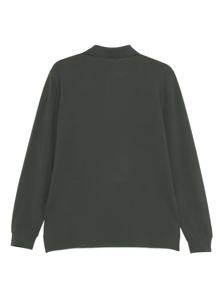 CP Company CP Company Polo Longsleeve Stretch Piquet FW25 Dark Shadow
