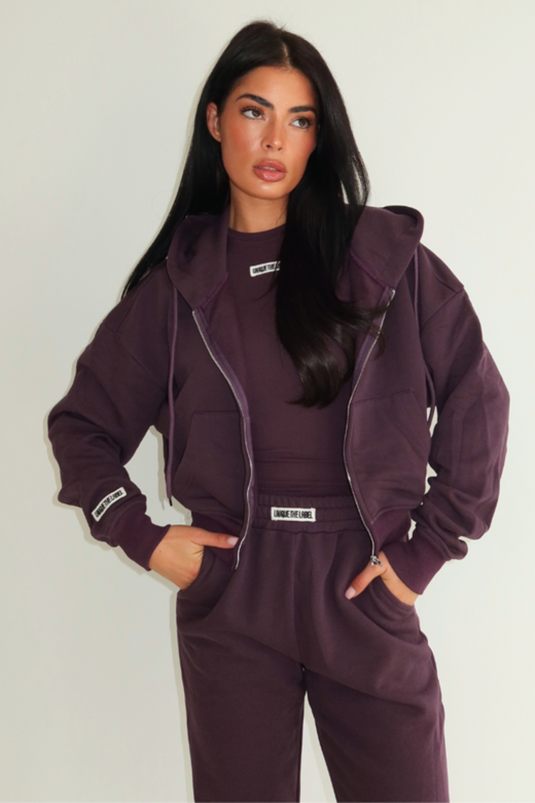 Unique The Label Unique The Label Zip Molly NOOS Deep Berry