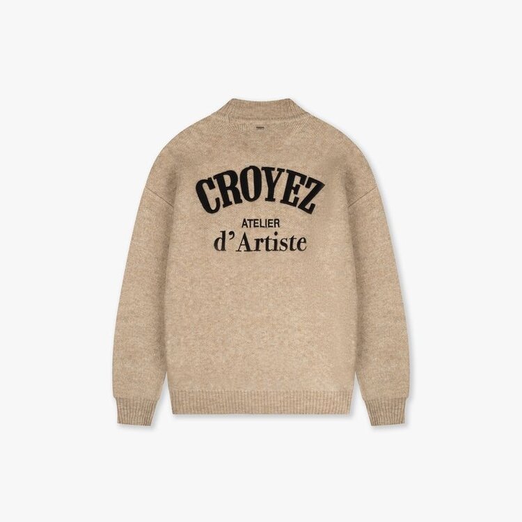 Croyez Croyez Sweater Atelier Knit FW25 Beige