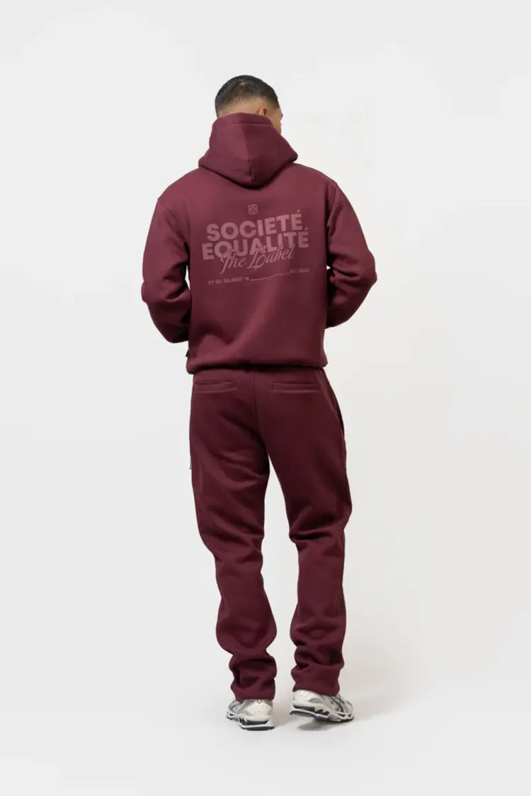 Equalite Equalite Tracksuit Societe 2.0 FW25 Burgundy