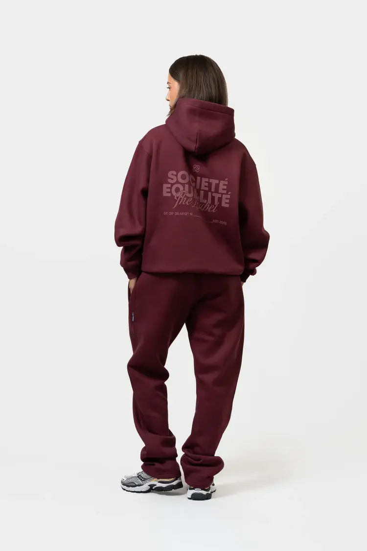 Equalite Equalite Tracksuit Societe 2.0 FW25 Burgundy