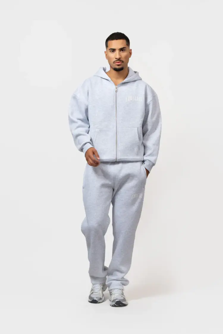 Equalite Equalite Full Zip Hoodie Oliver FW25 Melange Grey